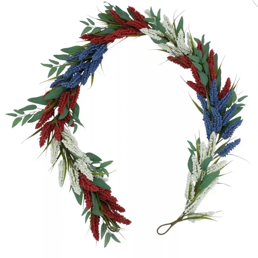 Celebrate Together™ Americana Red, White & Blue Artificial Botanical Garland